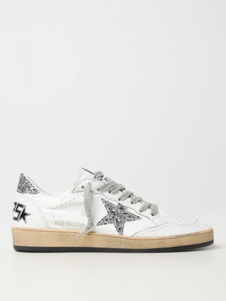 GOLDEN GOOSE: leather sneakers - White | Golden Goose sneakers ...