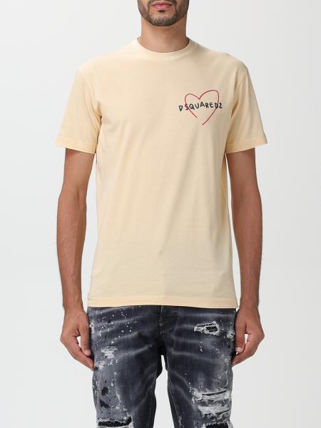 dsquared2 gold t shirt