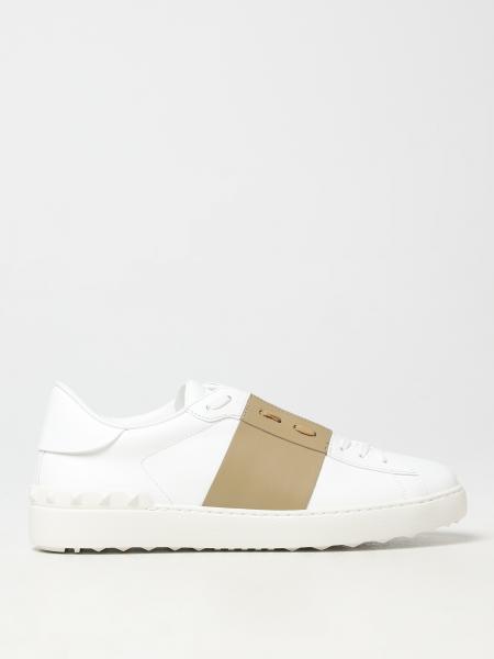 VALENTINO GARAVANI: sneakers for man - Yellow Cream | Valentino ...