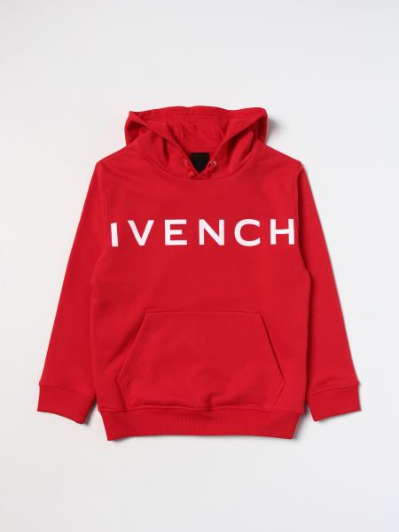 GIVENCHY cotton sweatshirt Red Givenchy sweater H25474 online