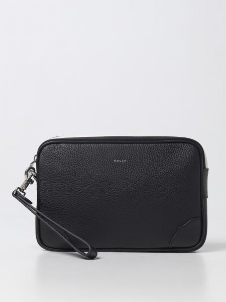 BALLY: briefcase for man - Black | Bally briefcase MAM00OVT397 online ...