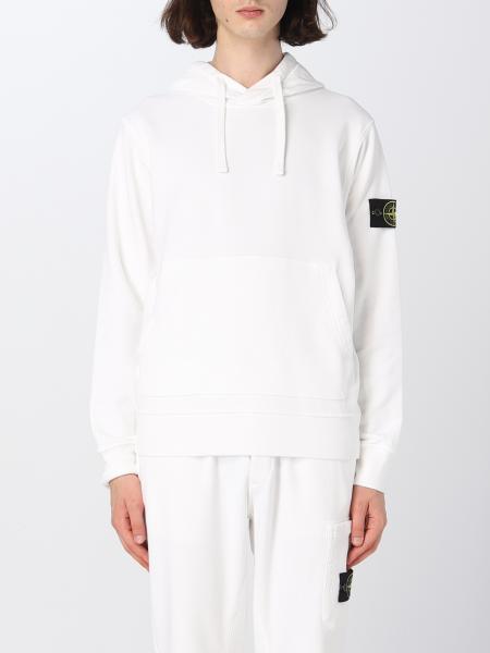 STONE ISLAND sweatshirt for man White