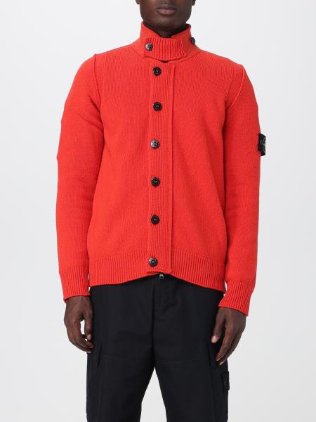 Stone island clearance jumper orange