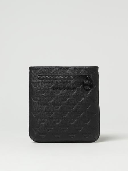 EMPORIO ARMANI: shoulder bag - Black  Emporio Armani shoulder bag  Y4M399Y142V online at