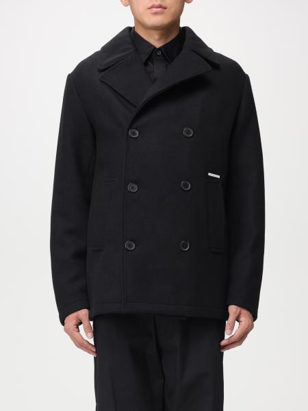 ARMANI EXCHANGE: coat for man - Black | Armani Exchange coat ...