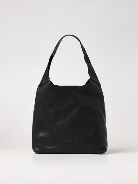 IL BISONTE: tote bags for woman - Black | Il Bisonte tote bags ...