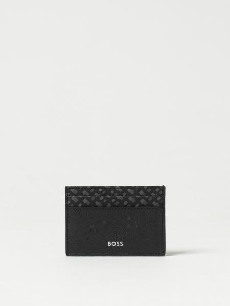 BOSS: wallet for man - Black | Boss wallet 50504287 online at GIGLIO.COM