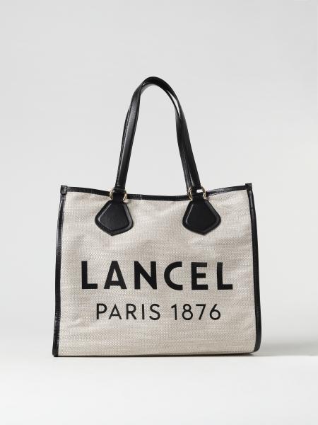 LANCEL: tote bags for woman - Black | Lancel tote bags A10749 online at ...