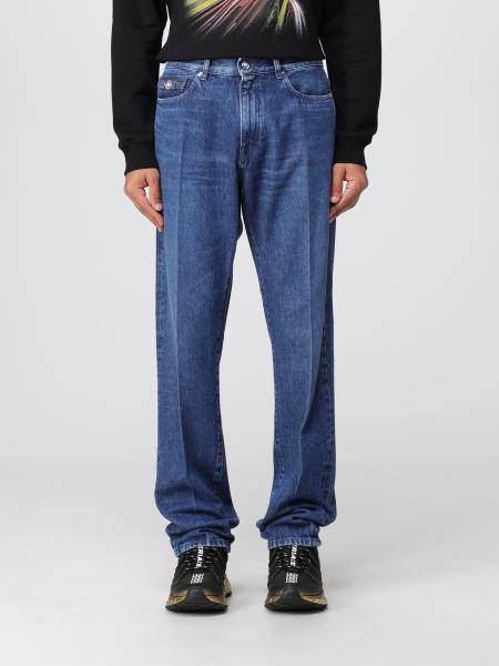 VERSACE: jeans in denim - Denim | Versace jeans 1010816 1A07987 online ...
