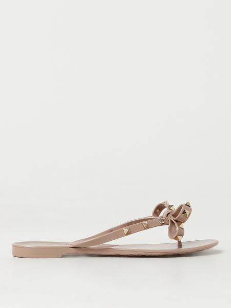 Valentino rockstud flip online flops