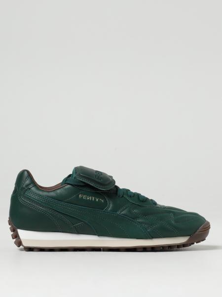 Puma trainers clearance green men