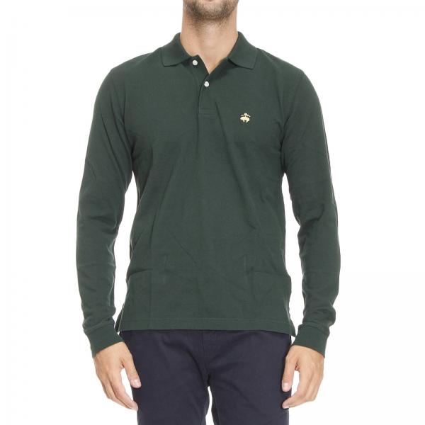 Brooks Brothers Outlet: T-shirt man - Green | T-Shirt Brooks Brothers ...