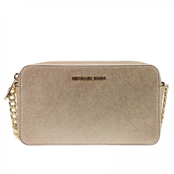 michael kors gold clutch purse