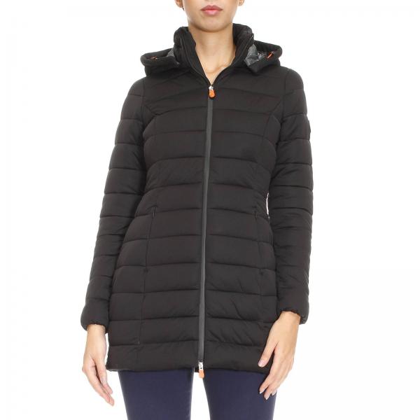 Save The Duck Outlet: Jacket woman | Jacket Save The Duck Women Black ...