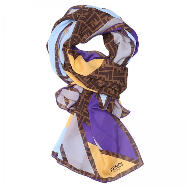 FENDI Scarf women Scarf Fendi Women Multicolor Scarf Fendi FXT085