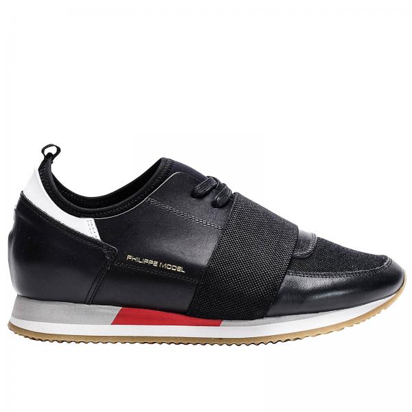 PHILIPPE MODEL: Shoes men | Sneakers Philippe Model Men Black ...