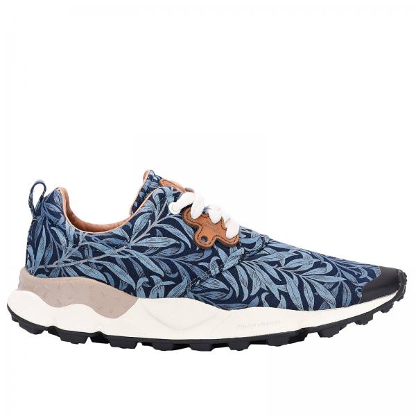 Flower Mountain Outlet Shoes men Trainers Flower Mountain Men Blue