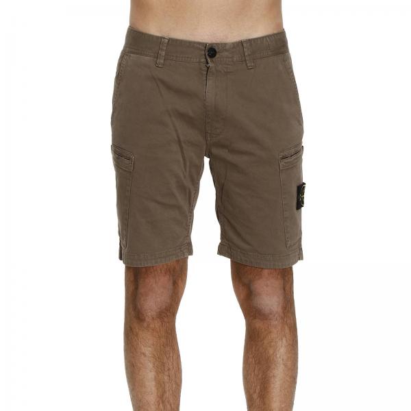 stone island mens cargo shorts