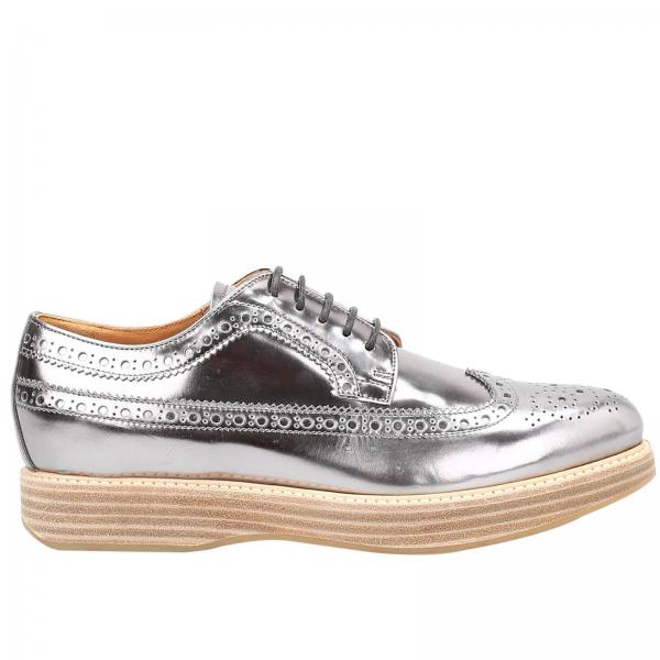 CHURCH'S: Shoes women | Oxford Shoes Church's Women Silver | Oxford ...