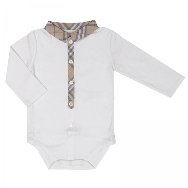 burberry kids white