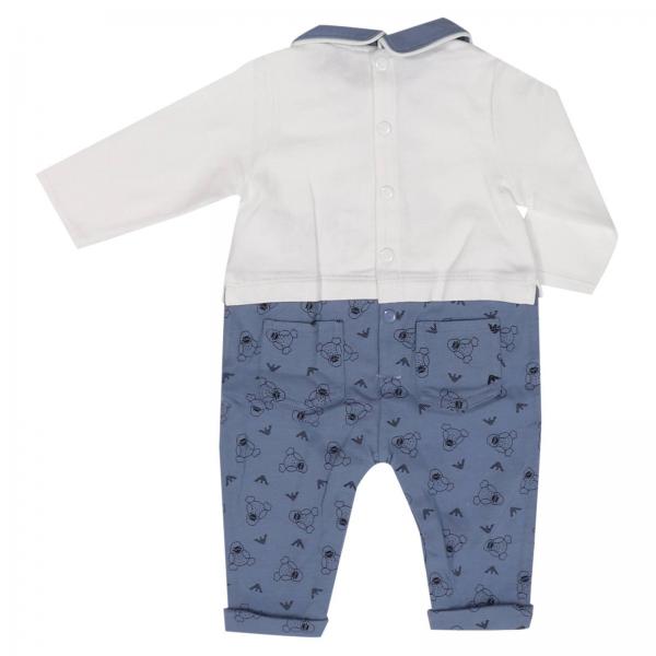 Armani Baby Outlet: Tracksuit kids | Tracksuit Armani Baby Kids Gnawed ...