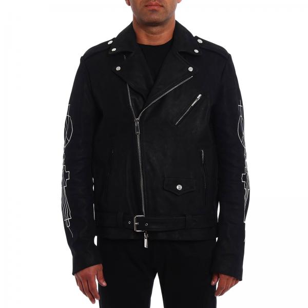 Marcelo Burlon Outlet: Jacket men | Jacket Marcelo Burlon Men Black ...