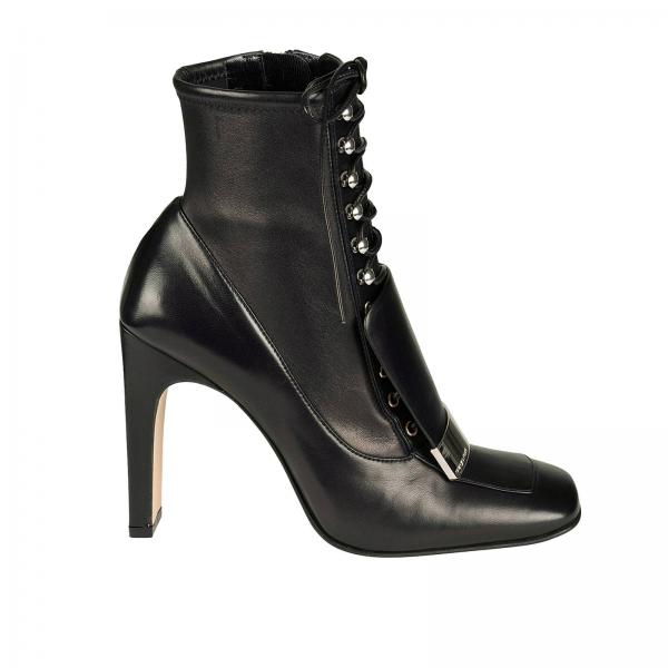 Sergio Rossi Outlet: Heeled booties women | Heeled Booties Sergio Rossi ...