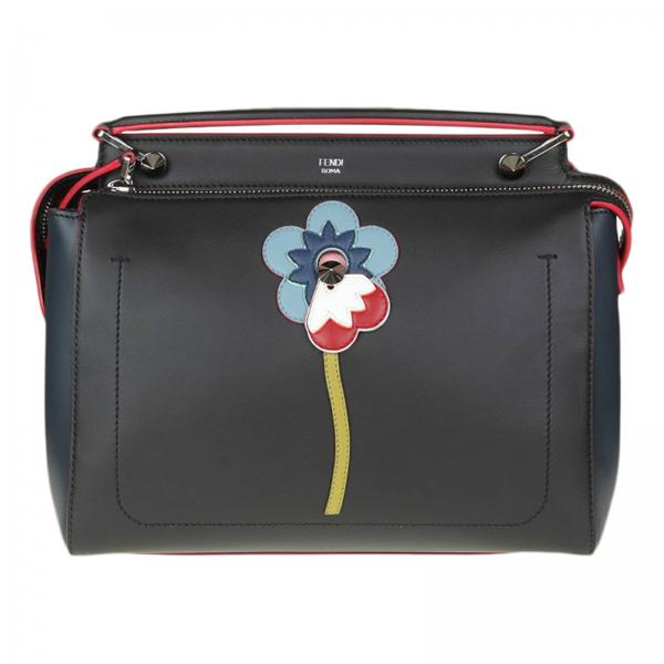 FENDI: Shoulder bag women - Black | Handbag Fendi 8BN293 81B GIGLIO.COM