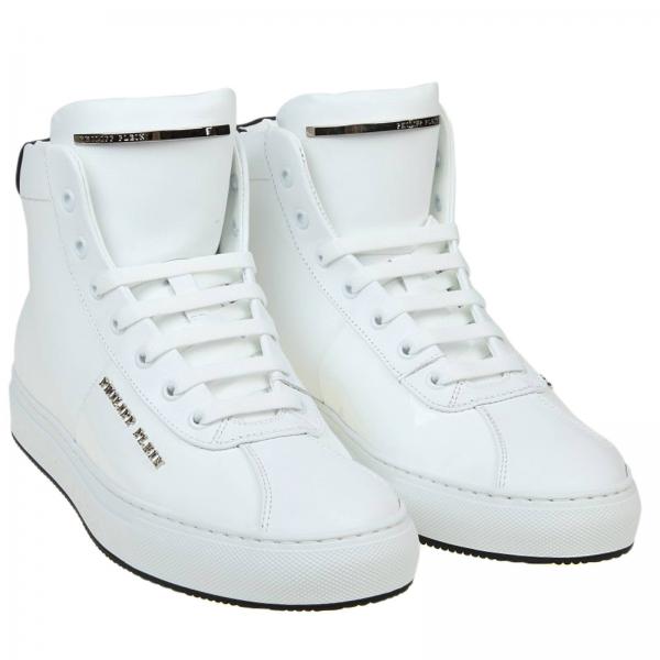 Philipp Plein Outlet: Shoes men | Trainers Philipp Plein Men White ...