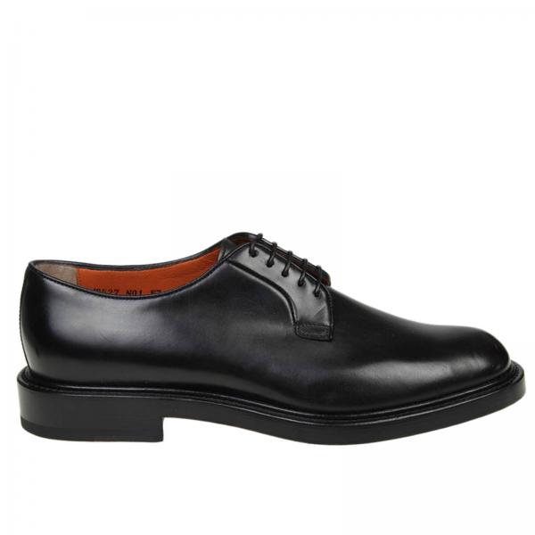 Santoni Outlet: Shoes men | Brogue Shoes Santoni Men Black | Brogue ...