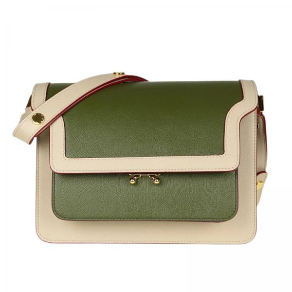 Marni Outlet Shoulder bag women Olive Crossbody Bags Marni SBMPN09L07LV520Z