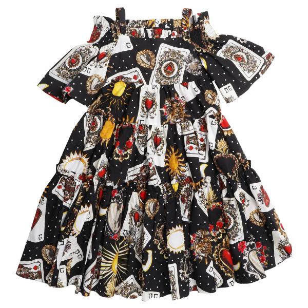 Dolce & Gabbana Outlet: Dress kids | Dress Dolce & Gabbana Kids Black
