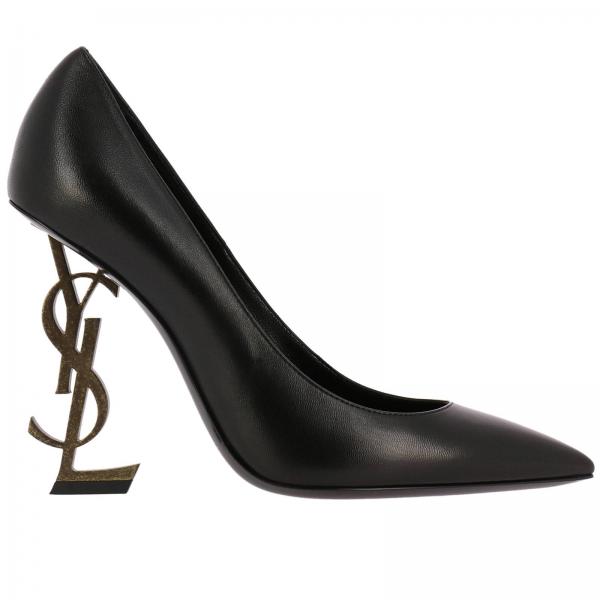 saint laurent logo pumps
