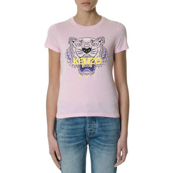 Kenzo Outlet: T-shirt women | T-Shirt Kenzo Women Pink | T-Shirt Kenzo