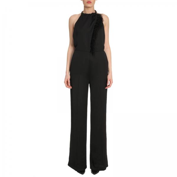 Pinko Outlet: Jumpsuits women - Black | Jumpsuits Pinko VALERIE GIGLIO.COM