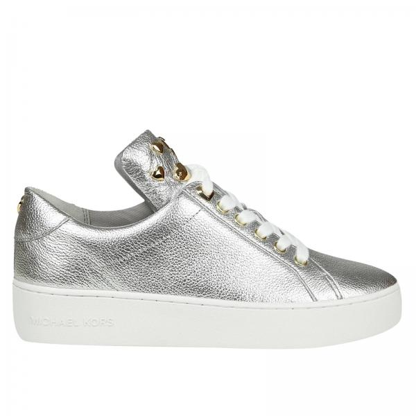 Michael Michael Kors Outlet: Sneakers women - Silver | Sneakers Michael ...