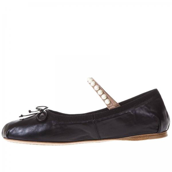miu miu ballerina pumps
