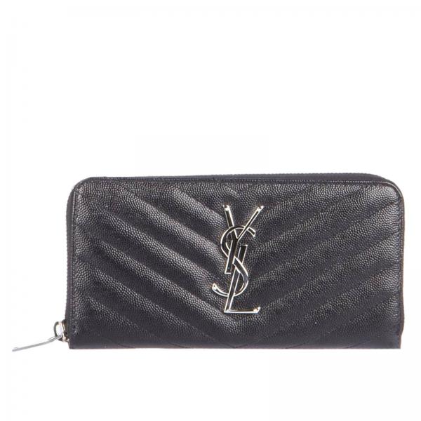 SAINT LAURENT: Wallet women | Wallet Saint Laurent Women Black | Wallet ...