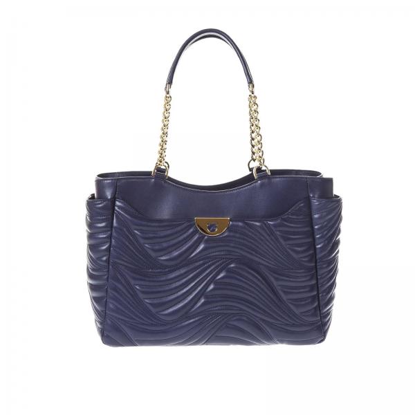 Salvatore Ferragamo Women S Blue Handbag Salvatore Ferragamo Women S Blue Handbag 21g898 Liannemirto Oxford Giglio En