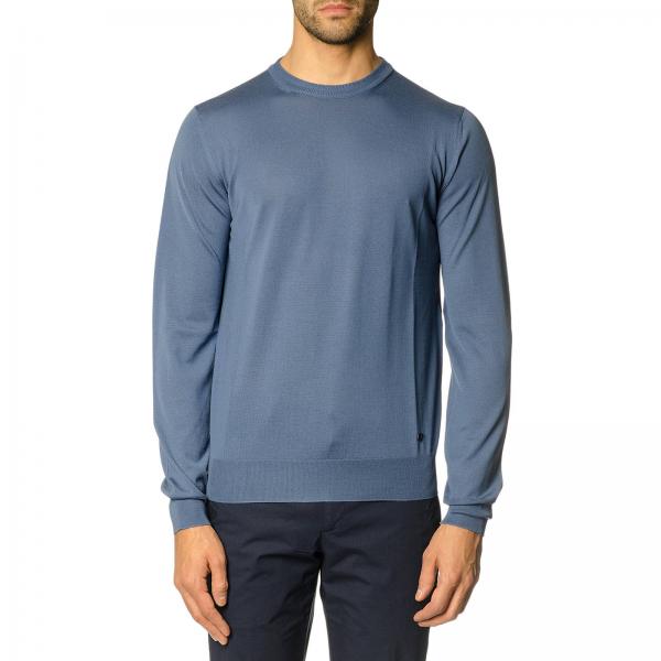 SALVATORE FERRAGAMO: Sweater men | Sweater Salvatore Ferragamo Men Blue ...