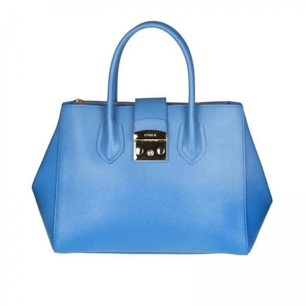 Furla Outlet Shoulder bag women Handbag Furla Women Sky Blue