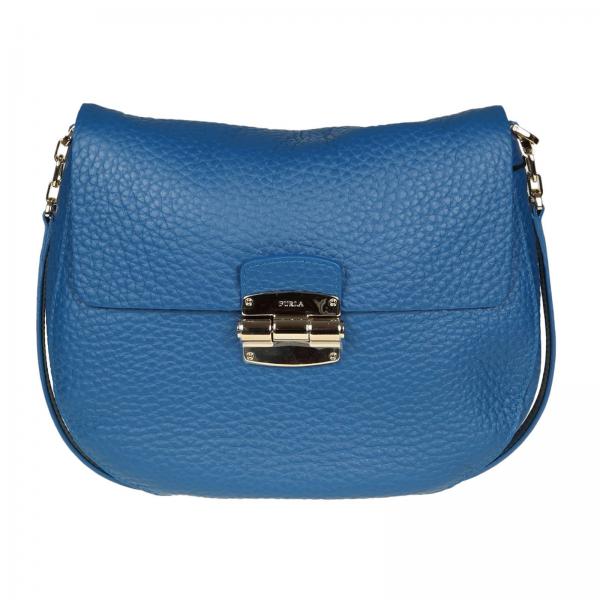 Furla Outlet: Shoulder bag women - Blue | Crossbody Bags Furla 941402 ...