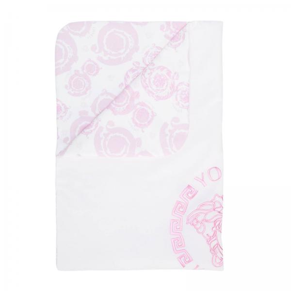 YOUNG VERSACE Blanket kids Versace Young White Blanket Young
