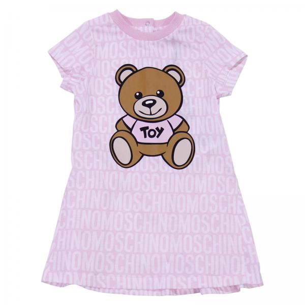 Dress kids Moschino Baby Dress Moschino Baby Kids Pink Dress