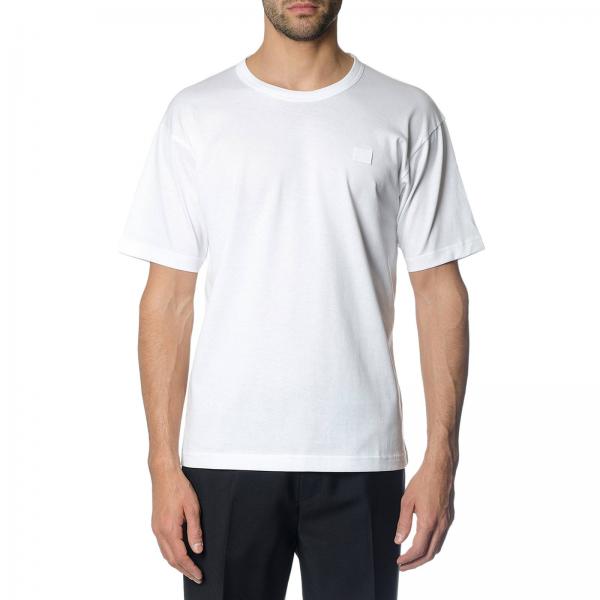 Acne Studios Outlet: T-shirt men | T-Shirt Acne Studios Men White | T ...