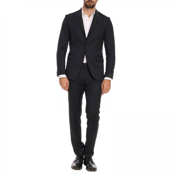 Alessandro Dell'acqua Outlet: suit for men - Blue | Alessandro Dell ...