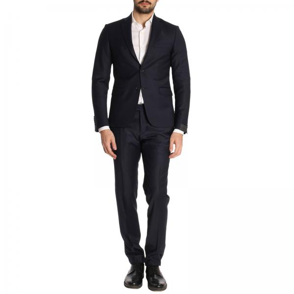 Alessandro Dell'acqua Outlet: suit for man - Blue | Alessandro Dell ...