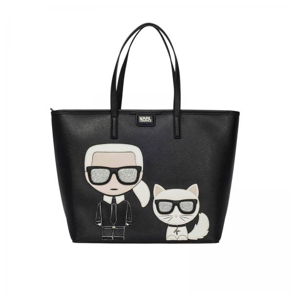 Karl Lagerfeld Women S Black Handbag Karl Lagerfeld Women S Black Handbag 81kw3011i Giglio En