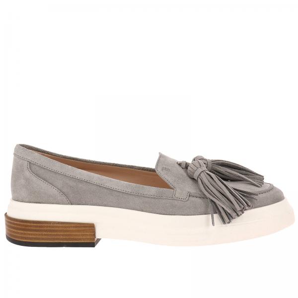 Tod's Outlet: Shoes women - Grey | Loafers Tod's XXW92B0Y670 RE0 GIGLIO.COM