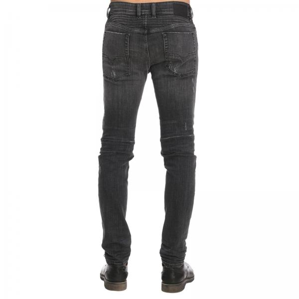 Diesel Outlet: Pants men | Pants Diesel Men Gnawed Blue | Pants Diesel ...